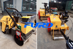 手扶壓路機、座駕壓路機、路面開槽機準(zhǔn)備發(fā)貨