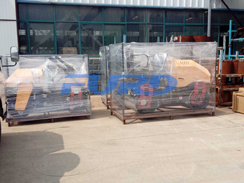 福瑞得機械4臺2噸壓路機，2臺1噸壓路機，6臺手扶壓路機準(zhǔn)備發(fā)往客戶施工現(xiàn)場